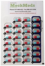 Long Term Care Card, Plain Card Without Label, Capsules, 31/pack, 1/each