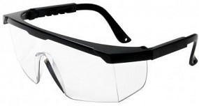 Safety Glasses with Sideshields, 1/each