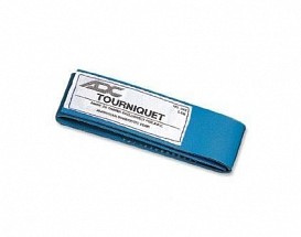 Tourniquets Rubber/Velcro, Adult, 1/each