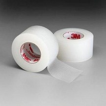 3M Transpore Clear Plastic Tape, 1" x 10 yards, 12/each