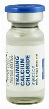 Calcium Chloride 10% 100mg/mL, 10mL, Training Vials, 25/Each