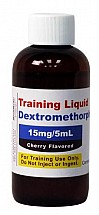 Dextromethorphan HBr 15mg/5mL, 118 mL, Training Liquid, 1/each